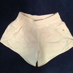 White Lululemon Shorts